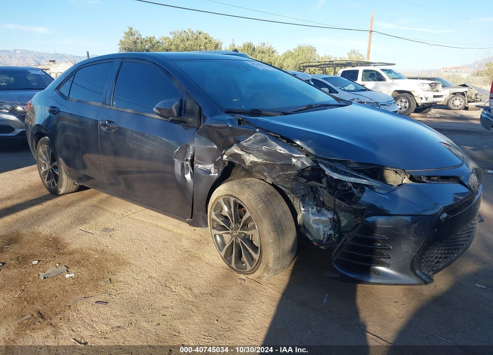 2017 TOYOTA COROLLA XSE VIN: 5YFBURHE4HP671660
