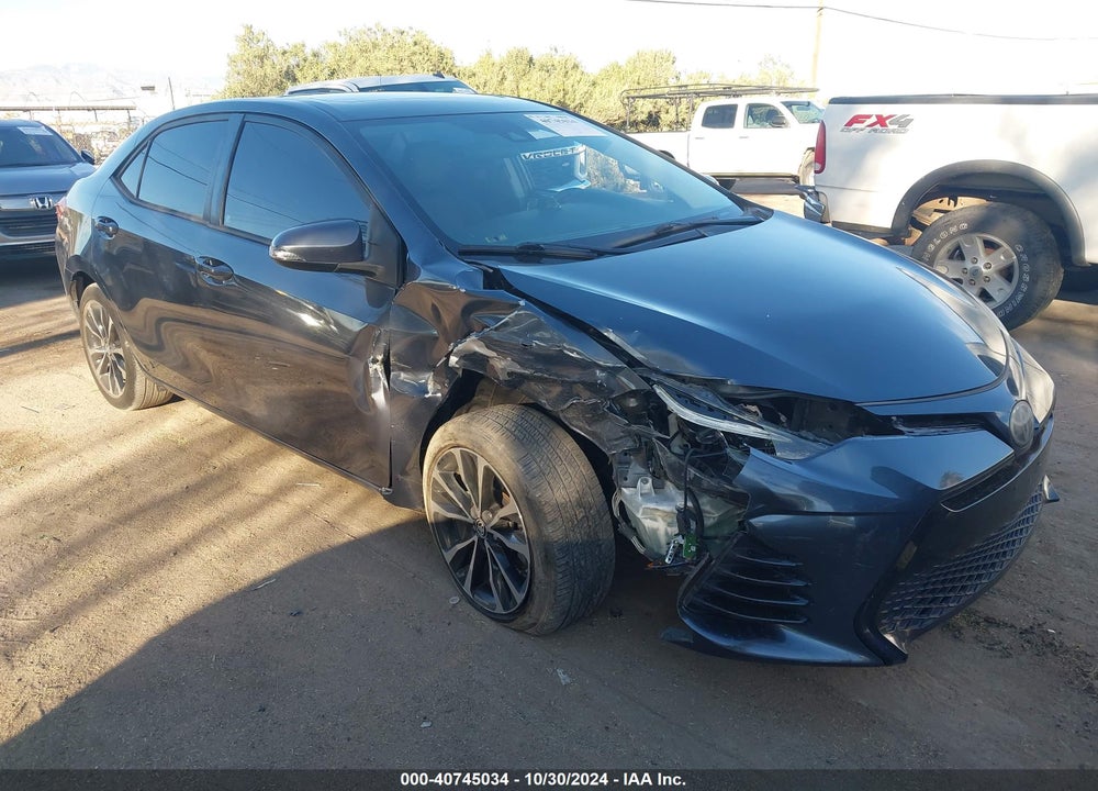2017 TOYOTA COROLLA XSE VIN: 5YFBURHE4HP671660