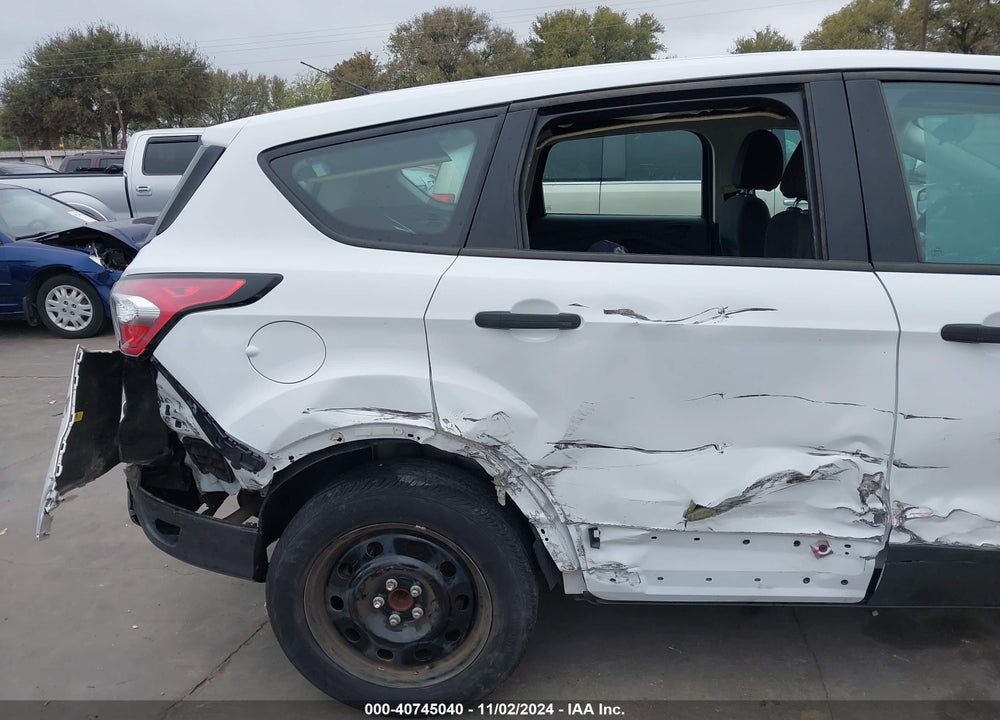 2017 FORD ESCAPE S VIN: 1FMCU0F74HUE23377