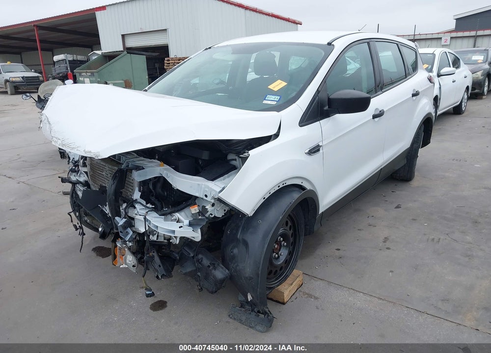 2017 FORD ESCAPE S VIN: 1FMCU0F74HUE23377