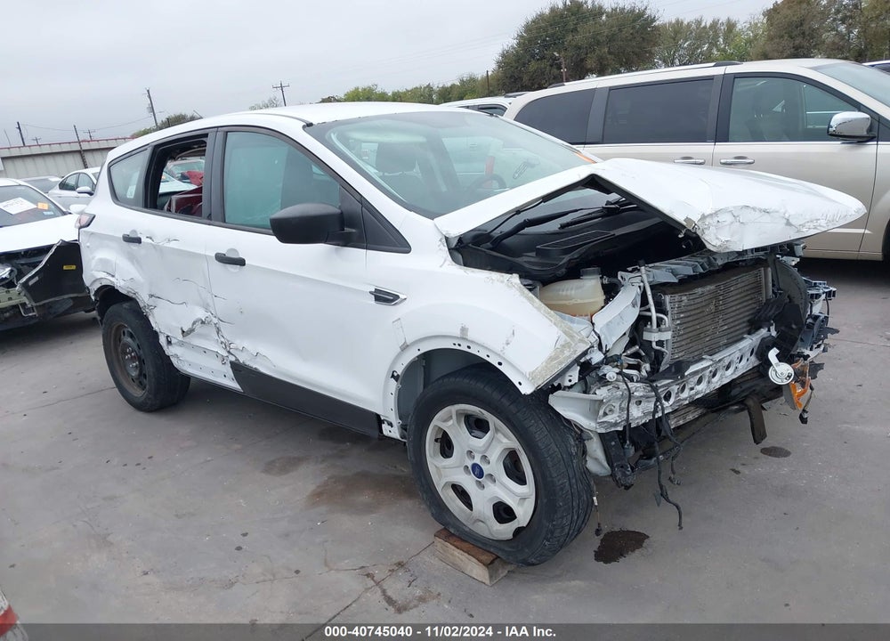 2017 FORD ESCAPE S VIN: 1FMCU0F74HUE23377