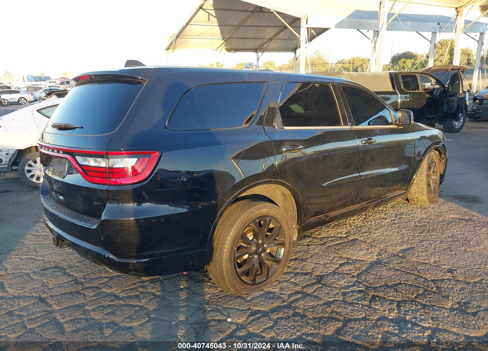 2020 DODGE DURANGO GT RWD VIN: 1C4RDHDG6LC307516