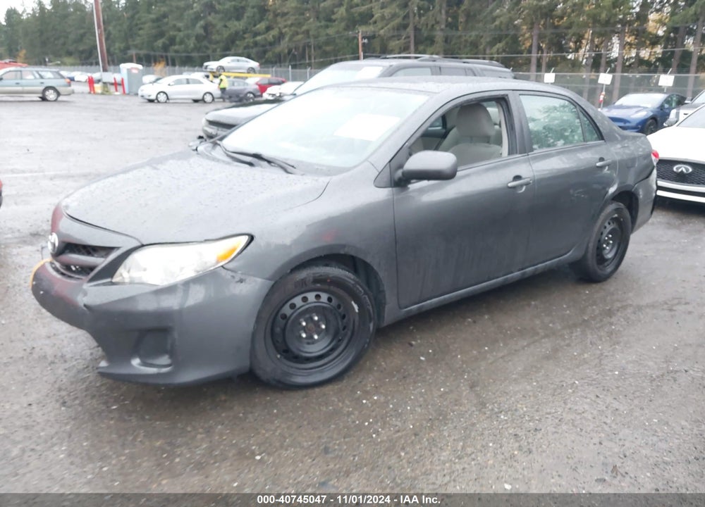 2012 TOYOTA COROLLA LE VIN: 2T1BU4EE0CC902408