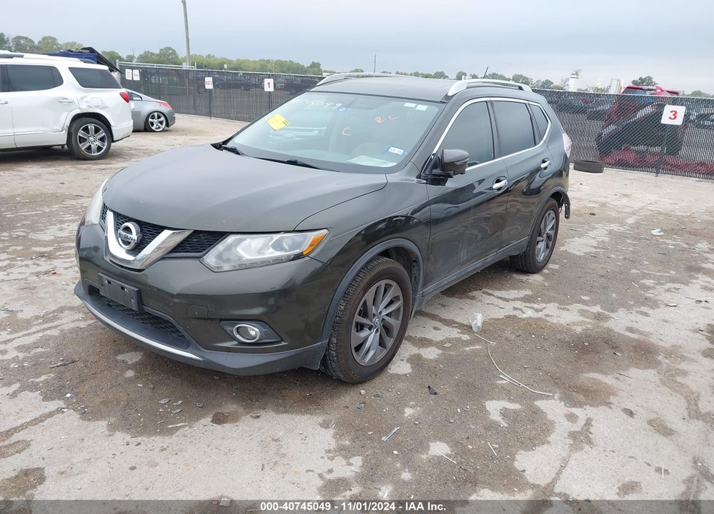 2016 NISSAN ROGUE SL VIN: 5N1AT2MT3GC864007