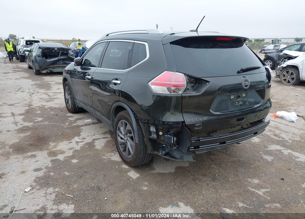 2016 NISSAN ROGUE SL VIN: 5N1AT2MT3GC864007