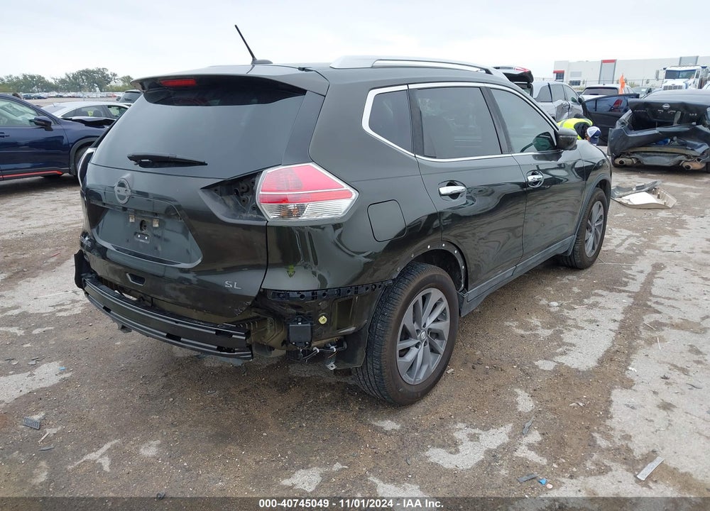 2016 NISSAN ROGUE SL VIN: 5N1AT2MT3GC864007
