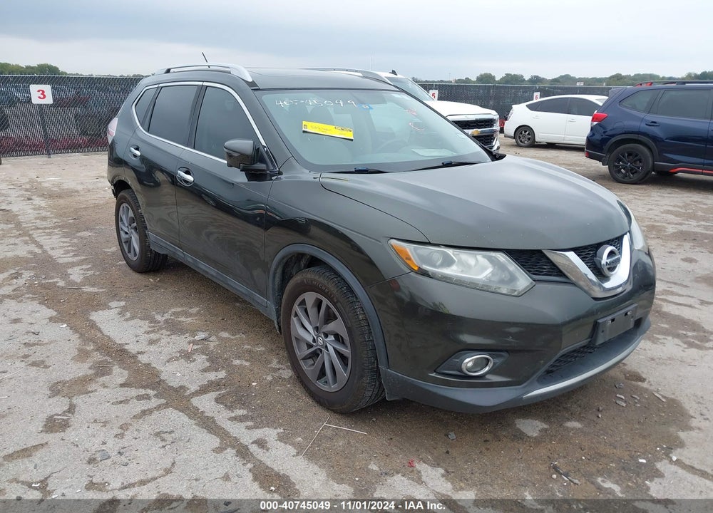 2016 NISSAN ROGUE SL VIN: 5N1AT2MT3GC864007
