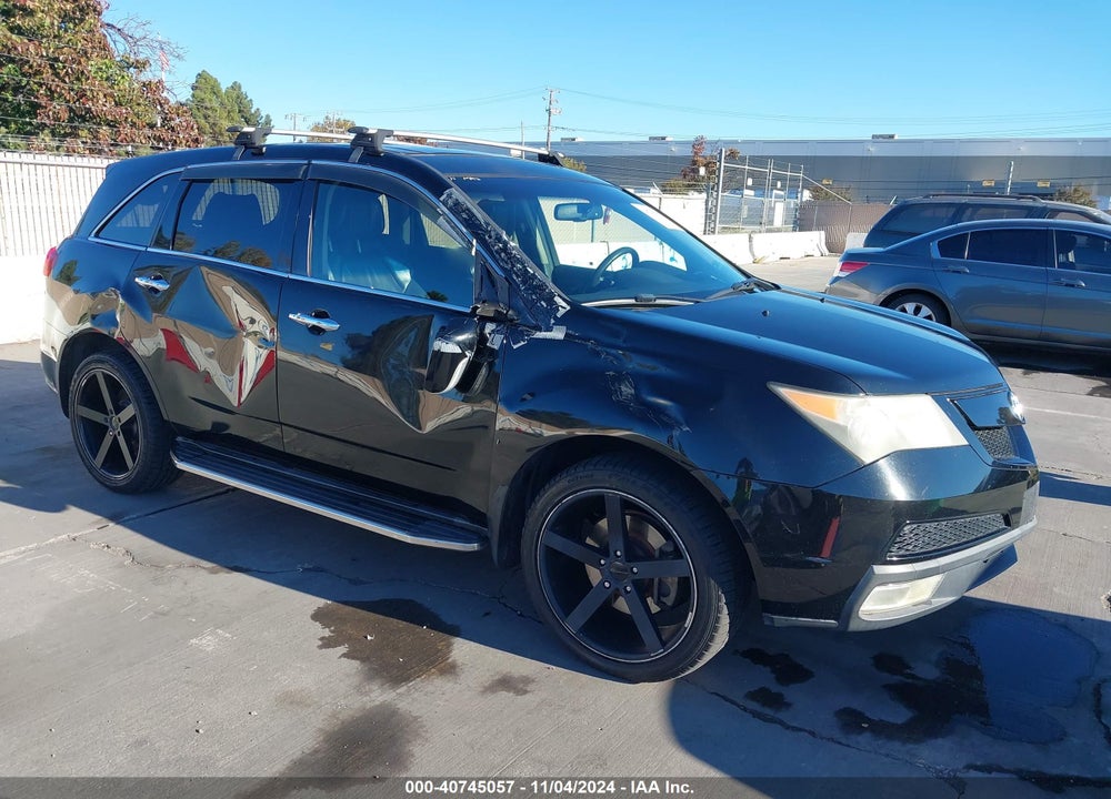 2011 ACURA MDX TECHNOLOGY PACKAGE VIN: 2HNYD2H69BH515616