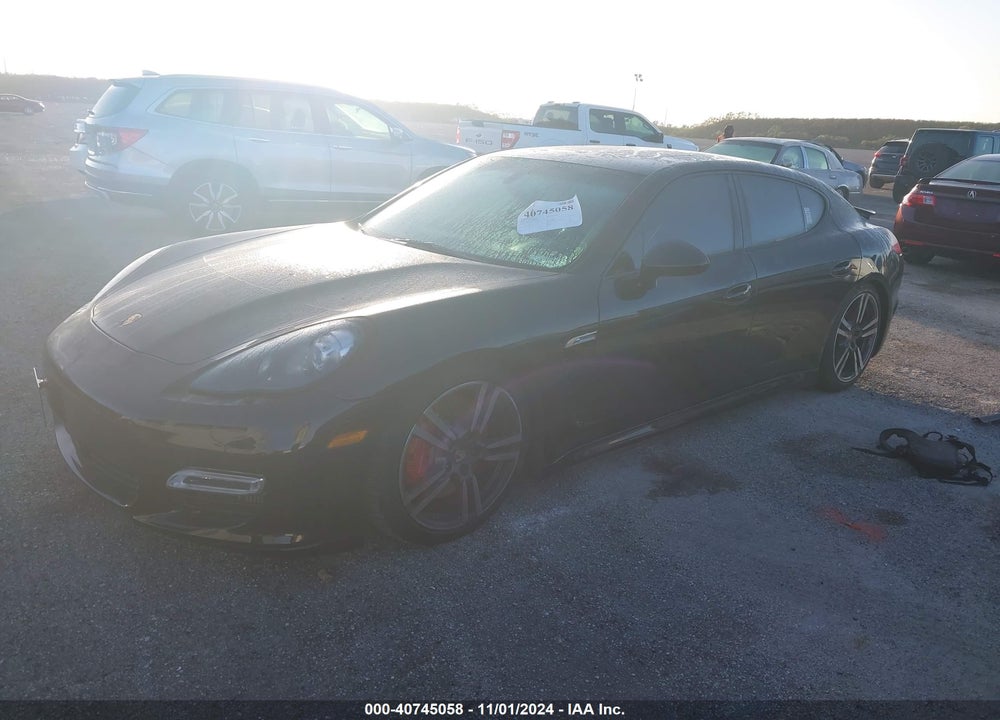 2012 PORSCHE PANAMERA TURBO VIN: WP0AC2A72CL090077