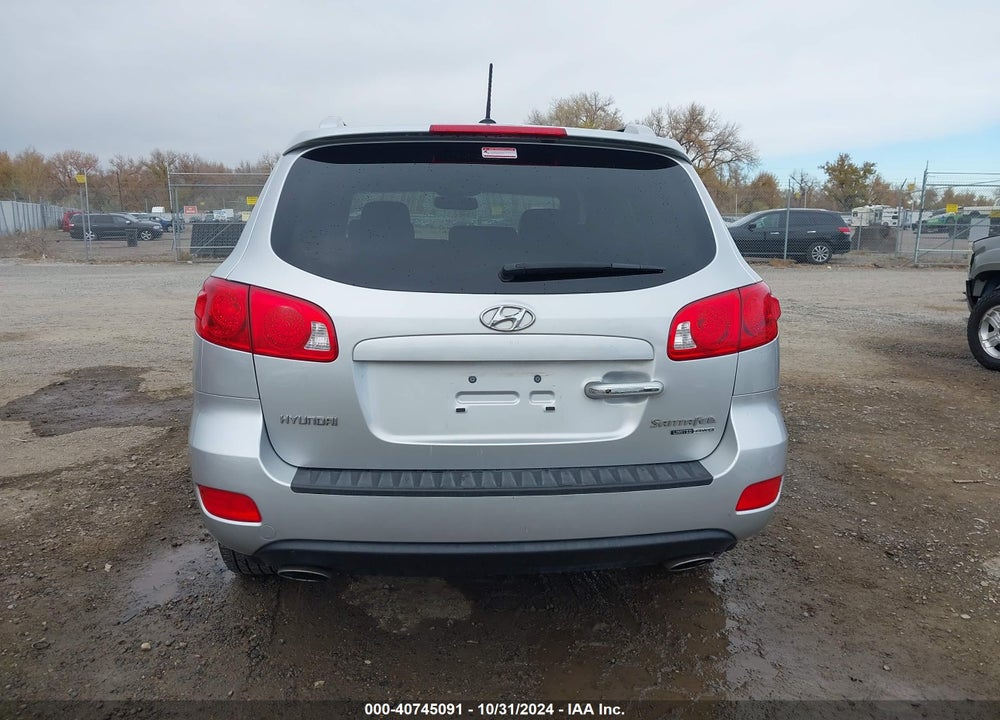 2008 HYUNDAI SANTA FE LIMITED/SE VIN: 5NMSH73E18H172681