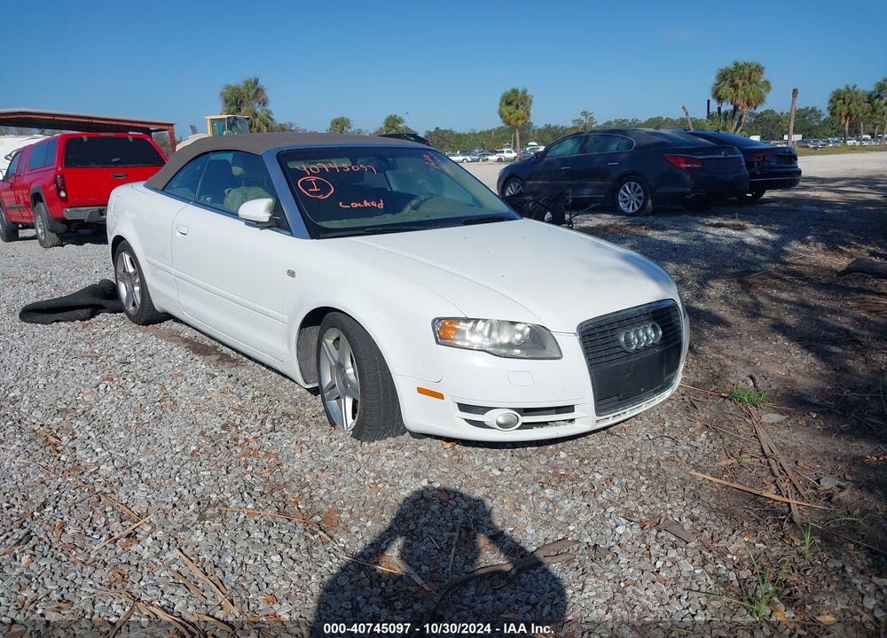 2008 AUDI A4 2.0T VIN: WAUAF48HX8K011668