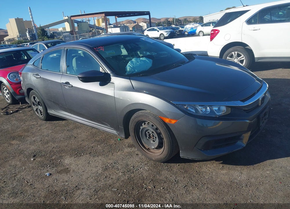 2018 HONDA CIVIC LX VIN: 2HGFC2F59JH610607