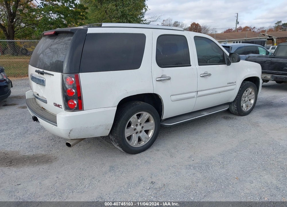 2007 GMC YUKON DENALI VIN: 1GKFK63847J195957