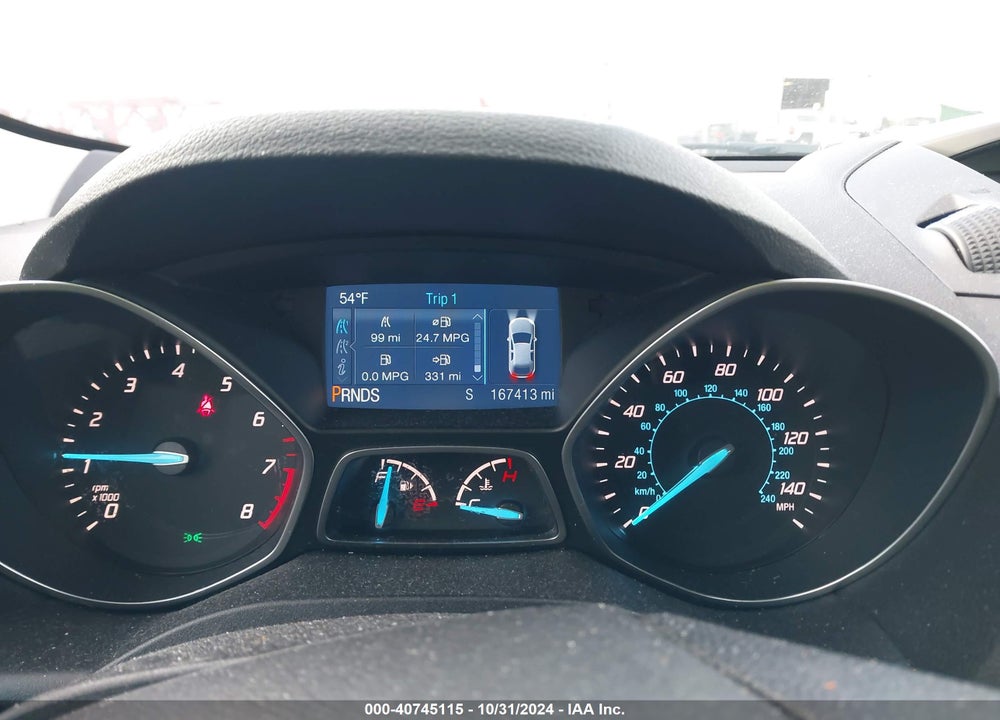 2015 FORD ESCAPE S VIN: 1FMCU0F75FUB51015