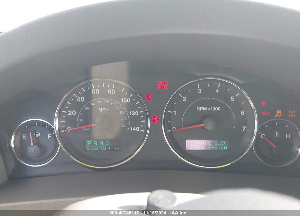 2005 JEEP GRAND CHEROKEE LIMITED VIN: 1J8HR58265C727394