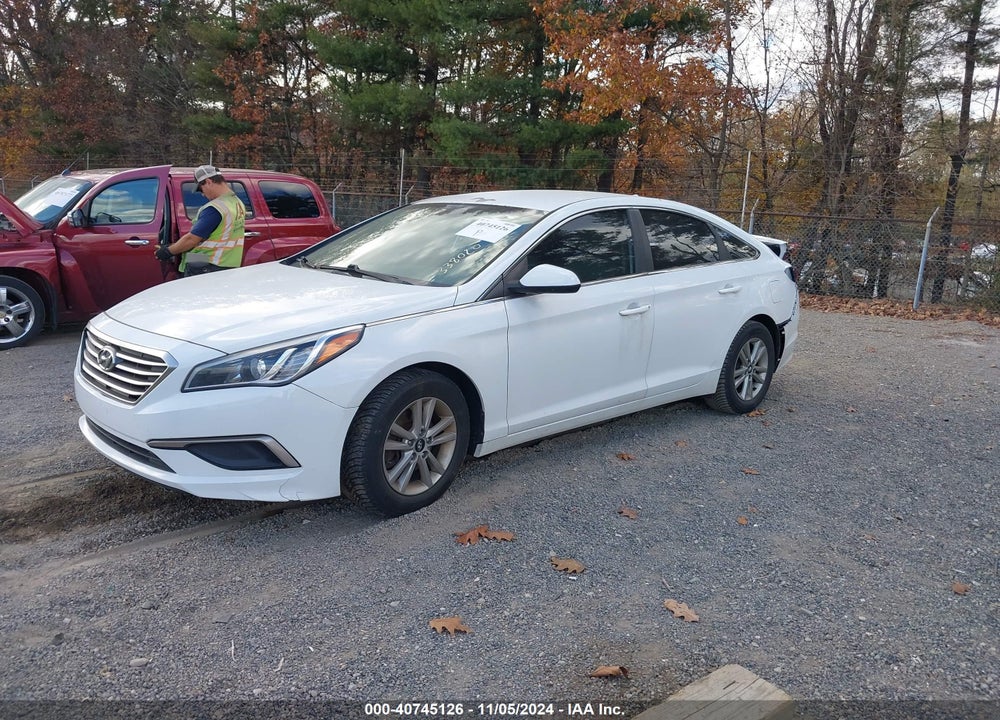 2016 HYUNDAI SONATA SE VIN: 5NPE24AF7GH338020