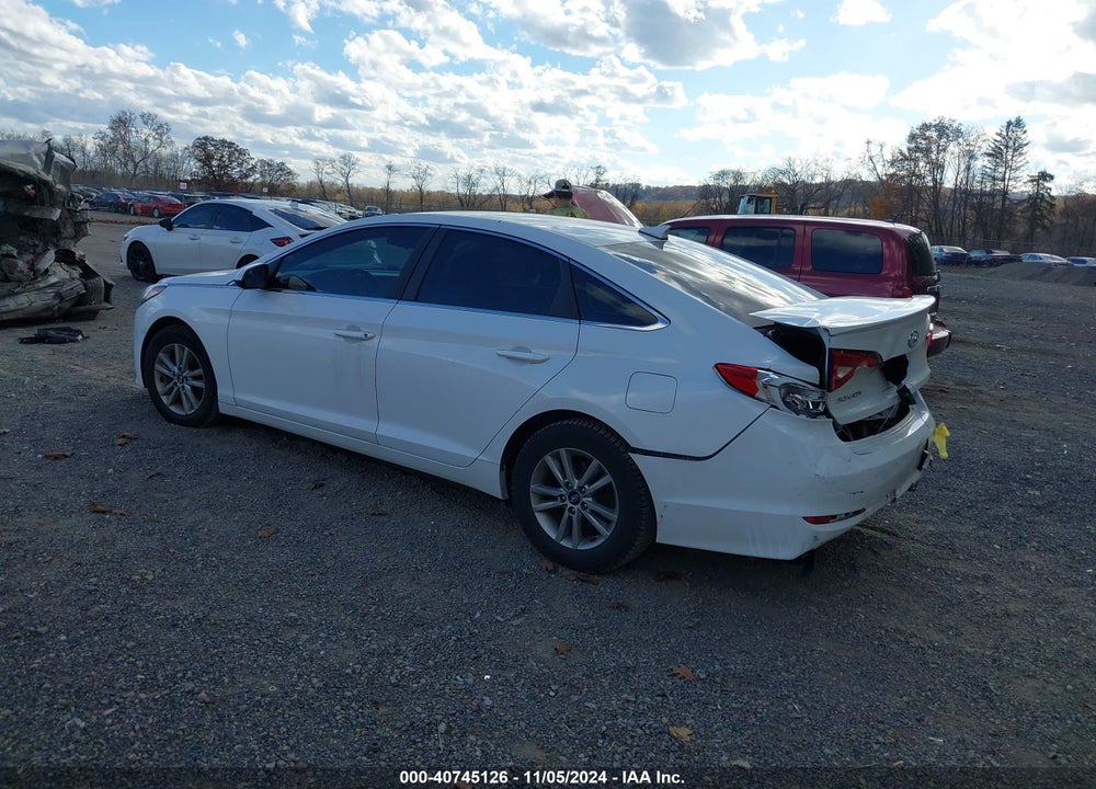 2016 HYUNDAI SONATA SE VIN: 5NPE24AF7GH338020