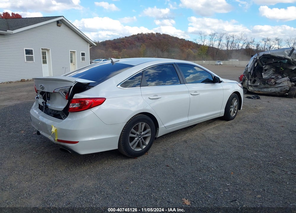 2016 HYUNDAI SONATA SE VIN: 5NPE24AF7GH338020