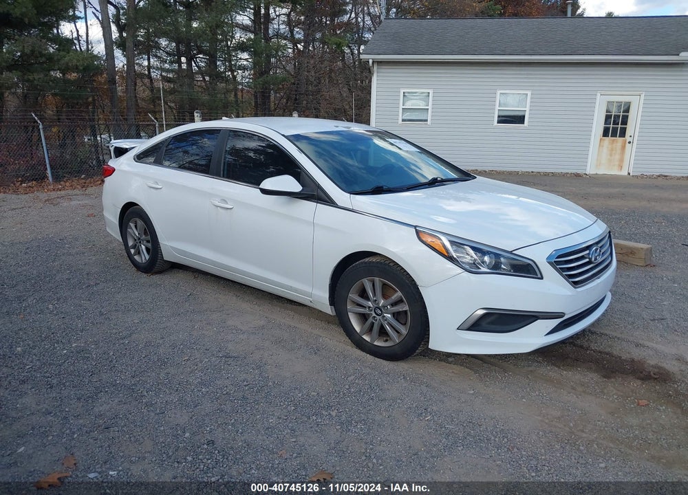 2016 HYUNDAI SONATA SE VIN: 5NPE24AF7GH338020