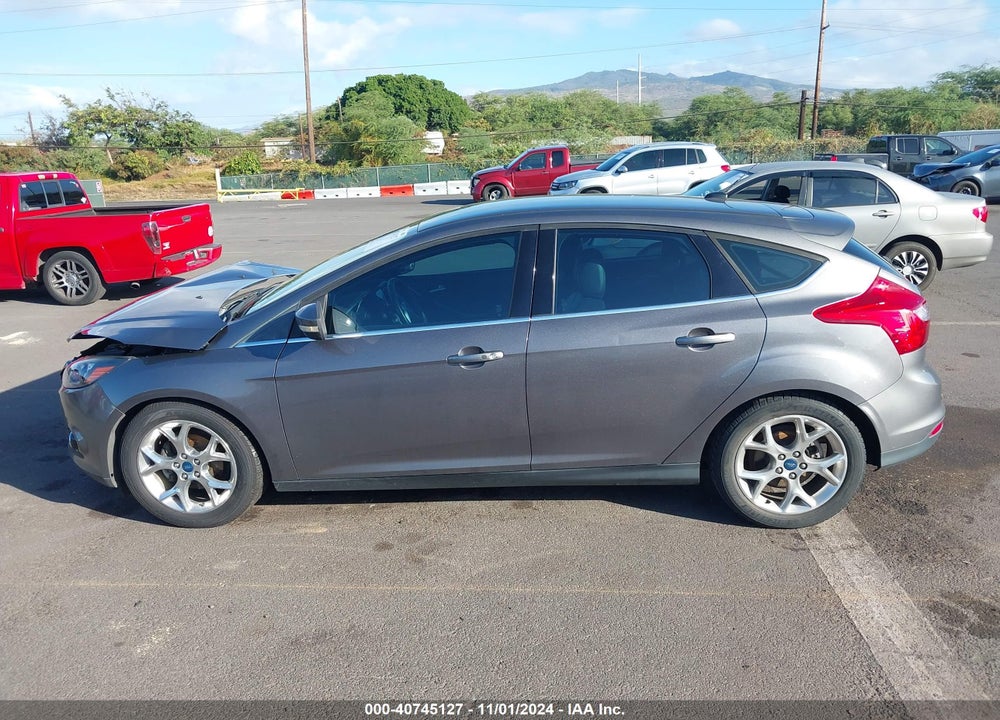 2013 FORD FOCUS TITANIUM VIN: 1FADP3N25DL178019