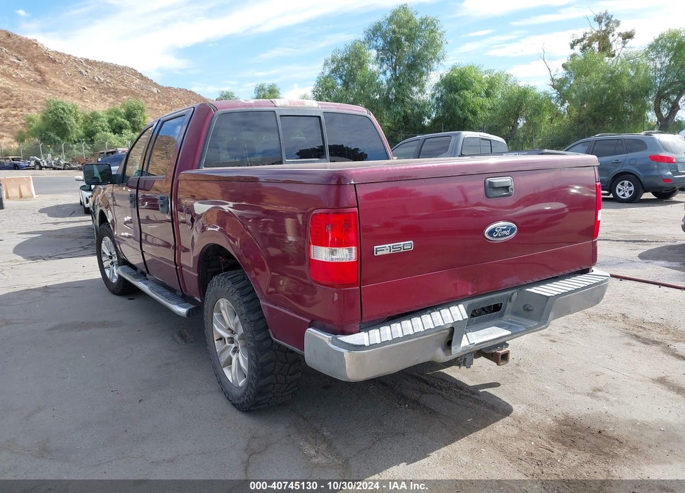2004 FORD F-150 LARIAT/XLT VIN: 1FTPW12514KC03551