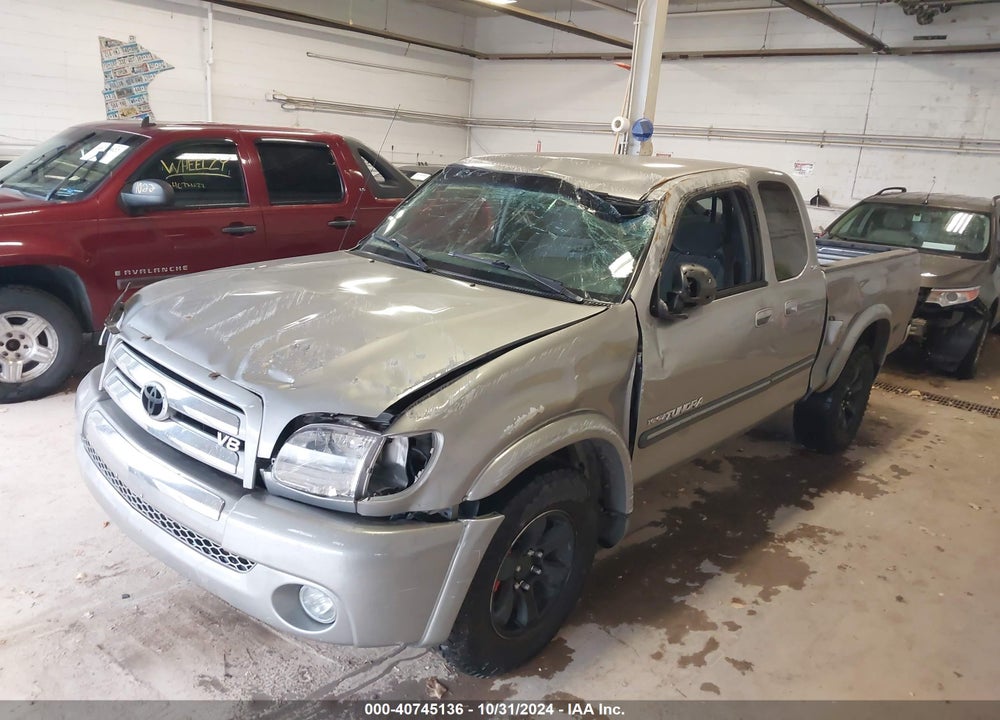 2003 TOYOTA TUNDRA SR5 V8 VIN: 5TBBT44193S339280