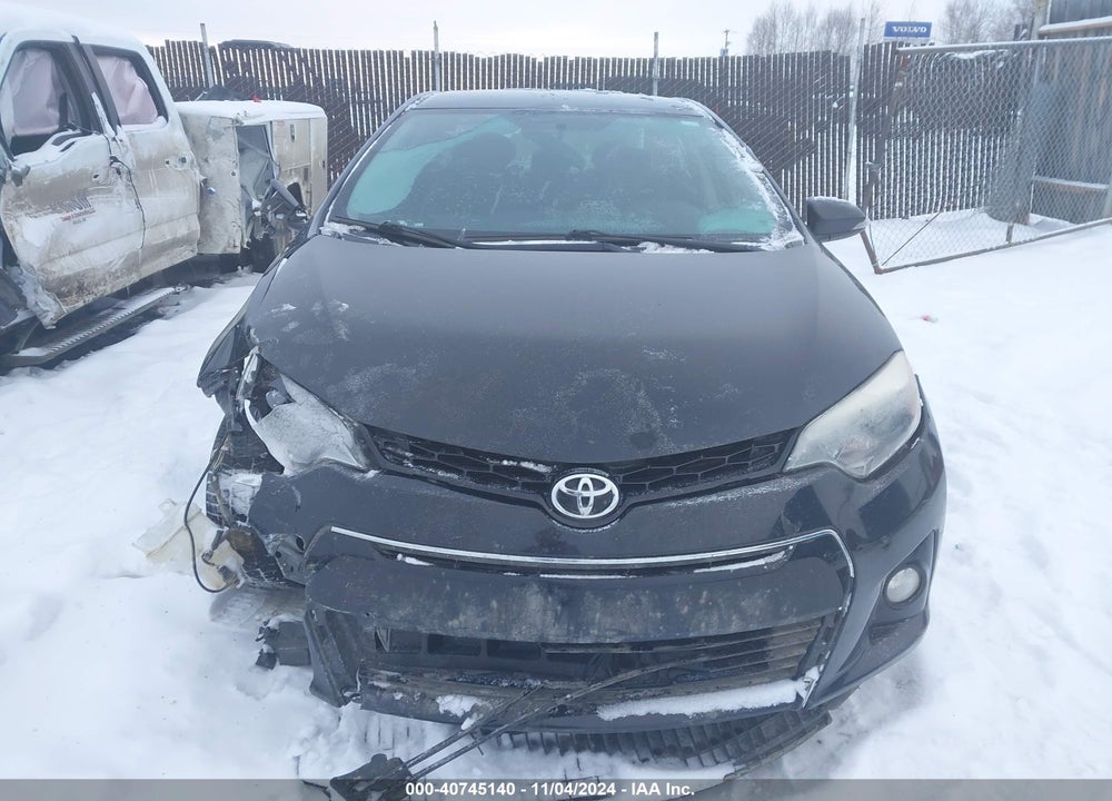 2015 TOYOTA COROLLA S VIN: 5YFBURHE0FP326011