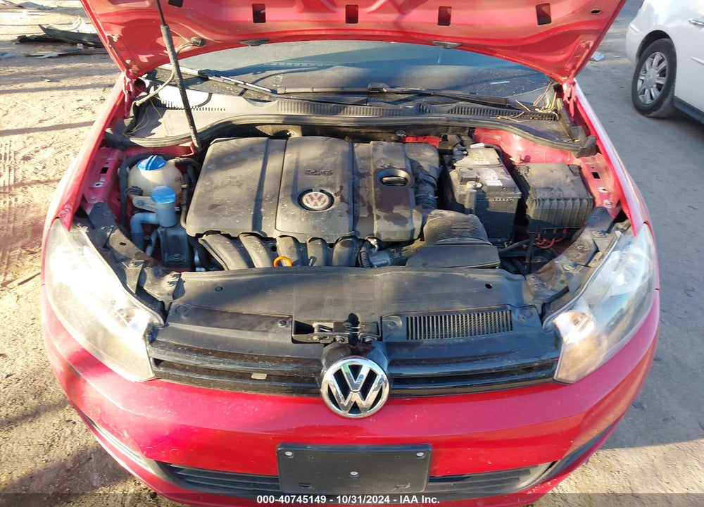 2012 VOLKSWAGEN GOLF 2.5L 4-DOOR VIN: WVWDB7AJ3CW039064