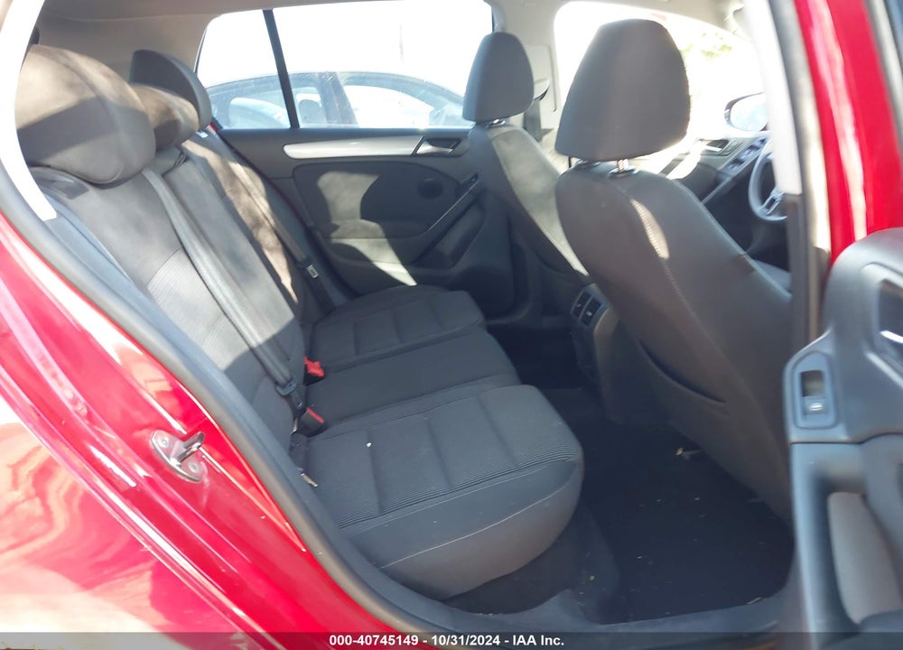 2012 VOLKSWAGEN GOLF 2.5L 4-DOOR VIN: WVWDB7AJ3CW039064