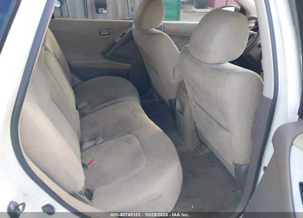 2009 NISSAN MURANO S VIN: JN8AZ18U89W003380