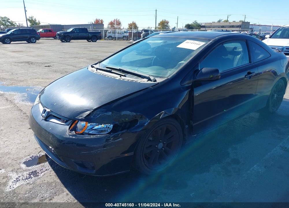 2007 HONDA CIVIC SI VIN: 2HGFG21547H708318