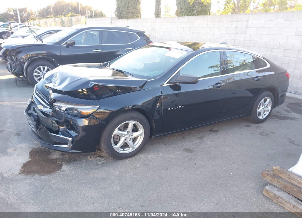 2018 CHEVROLET MALIBU LS VIN: 1G1ZB5ST3JF121165