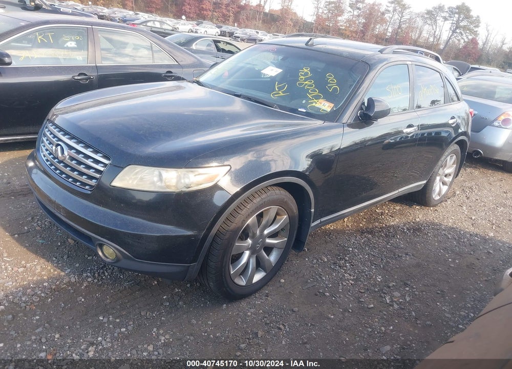 2005 INFINITI FX35 VIN: JNRAS08WX5X205525