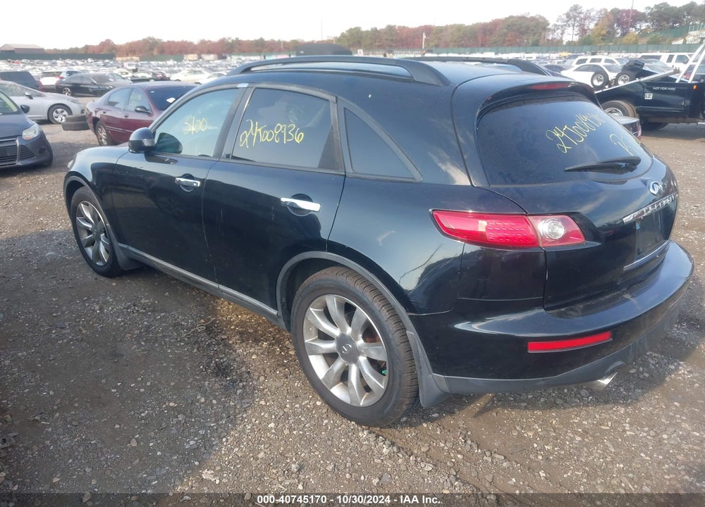 2005 INFINITI FX35 VIN: JNRAS08WX5X205525