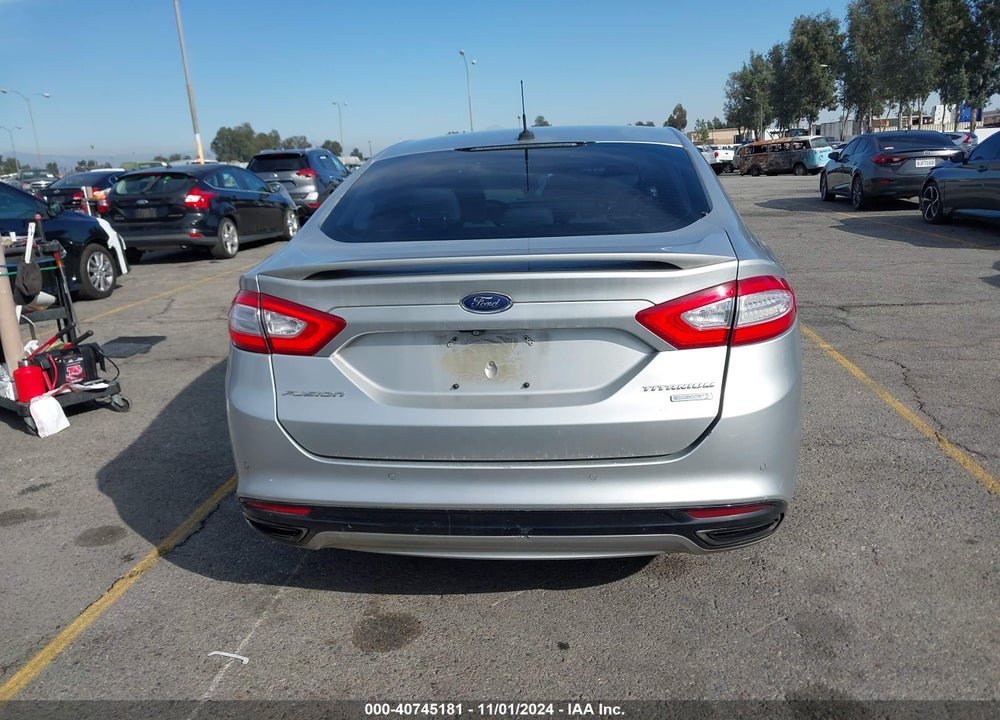 2016 FORD FUSION TITANIUM VIN: 3FA6P0K96GR124579