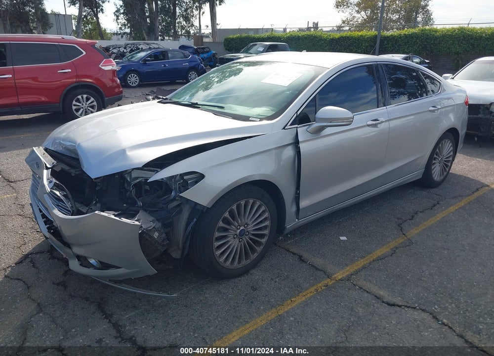 2016 FORD FUSION TITANIUM VIN: 3FA6P0K96GR124579