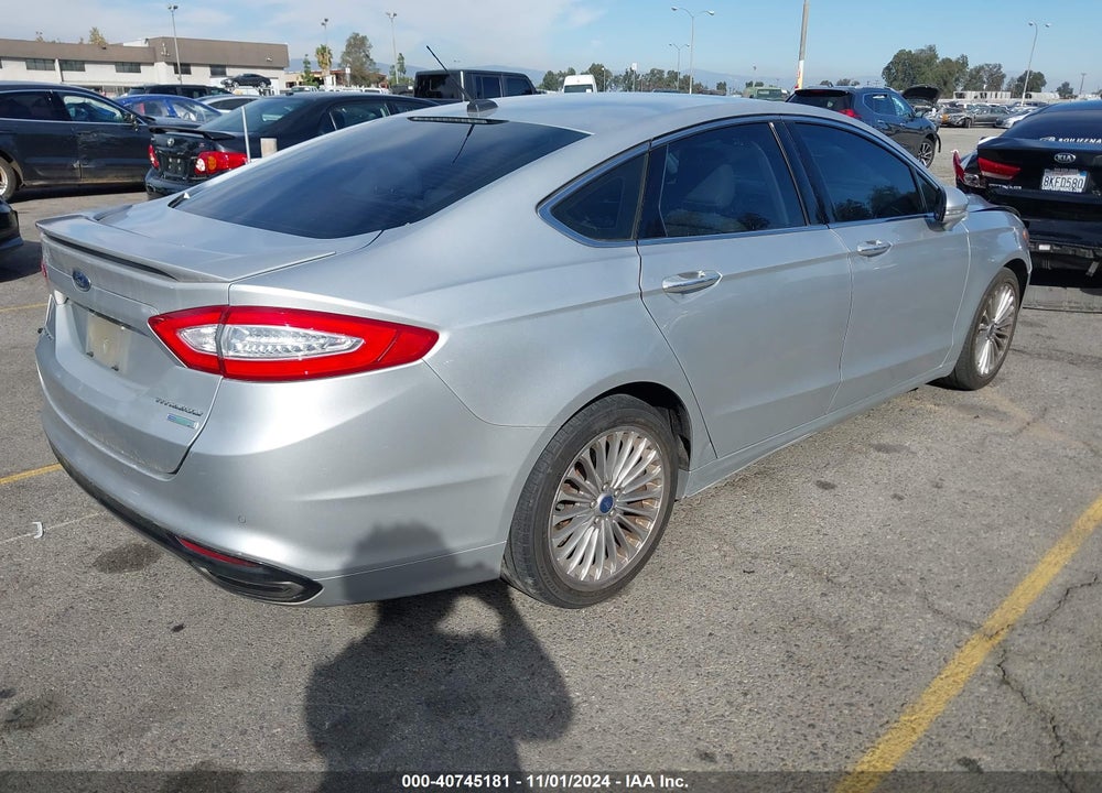 2016 FORD FUSION TITANIUM VIN: 3FA6P0K96GR124579
