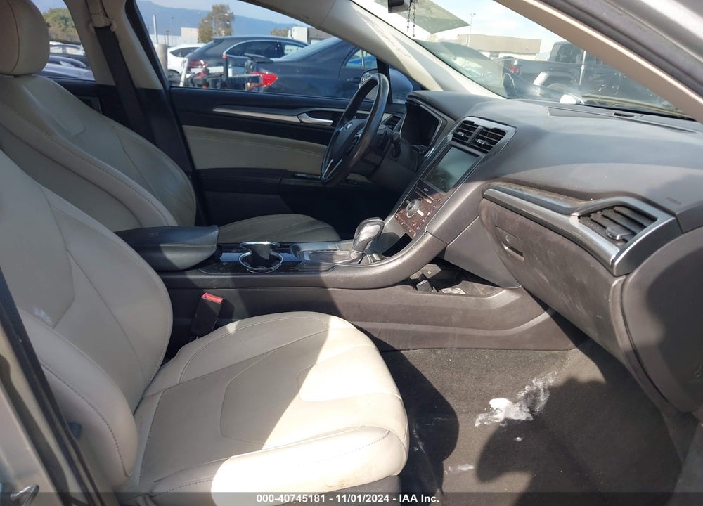 2016 FORD FUSION TITANIUM VIN: 3FA6P0K96GR124579