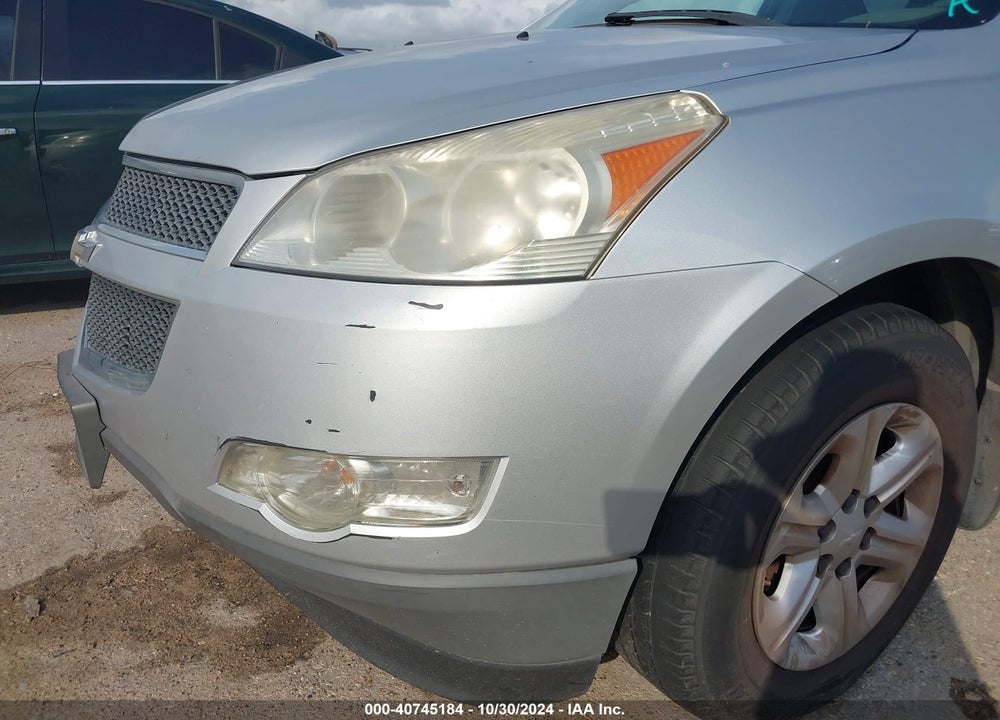 2012 CHEVROLET TRAVERSE LS VIN: 1GNKRFED6CJ301679