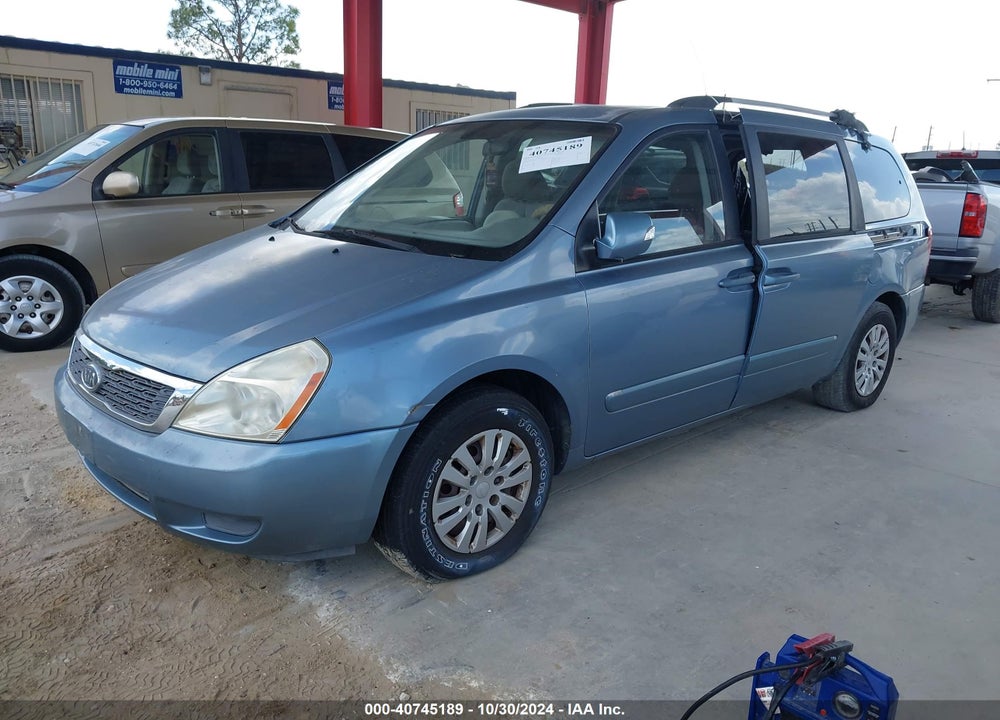 2012 KIA SEDONA LX VIN: KNDMG4C75C6439676