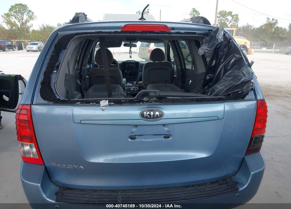 2012 KIA SEDONA LX VIN: KNDMG4C75C6439676