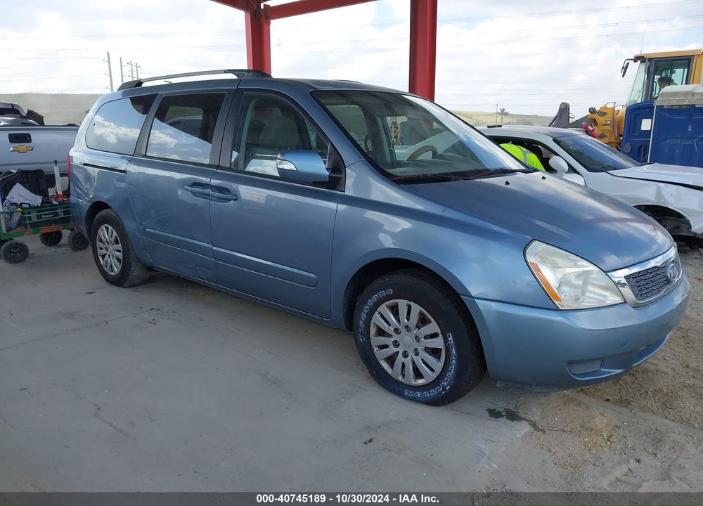 2012 KIA SEDONA LX VIN: KNDMG4C75C6439676