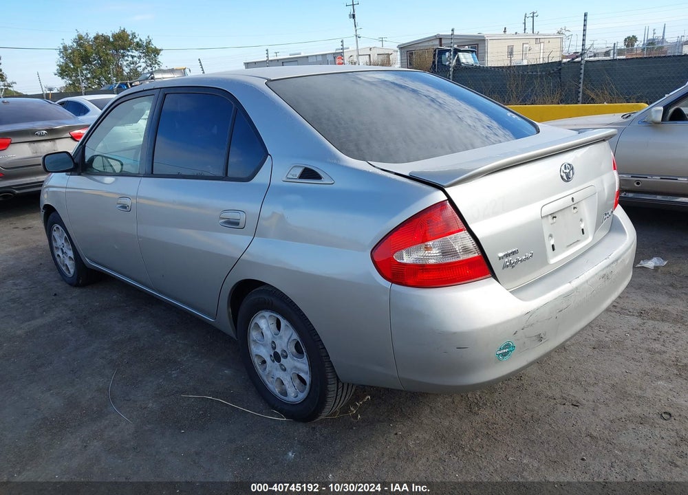 2002 TOYOTA PRIUS VIN: JT2BK12U320058947