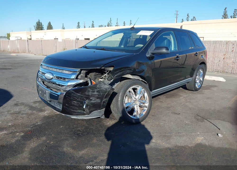 2013 FORD EDGE SEL VIN: 2FMDK3JCXDBA97942