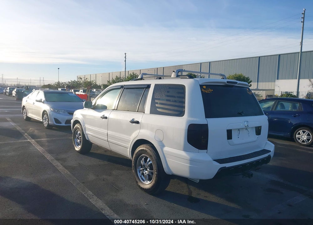 2003 HONDA PILOT EX-L VIN: 2HKYF18593H599706