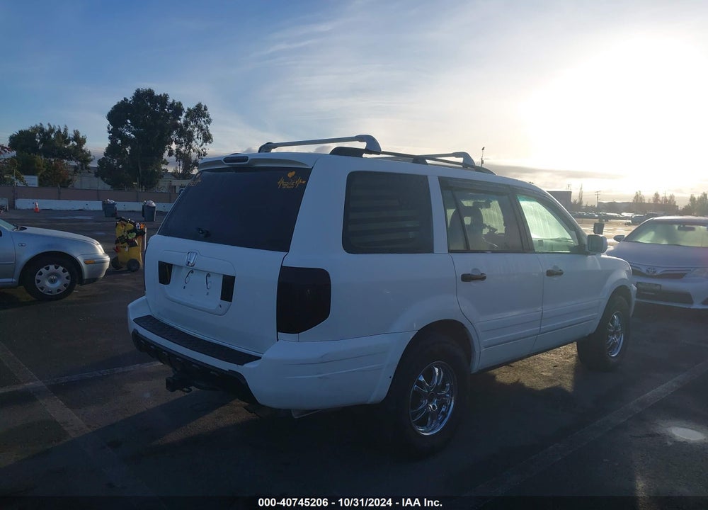 2003 HONDA PILOT EX-L VIN: 2HKYF18593H599706