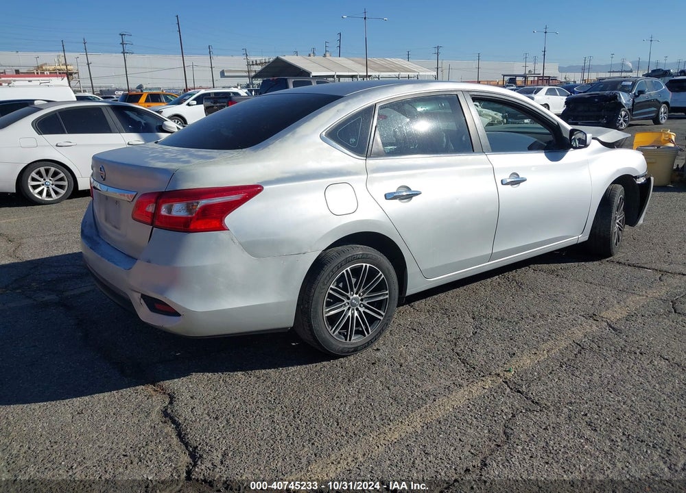 2016 NISSAN SENTRA S VIN: 3N1AB7APXGY265949