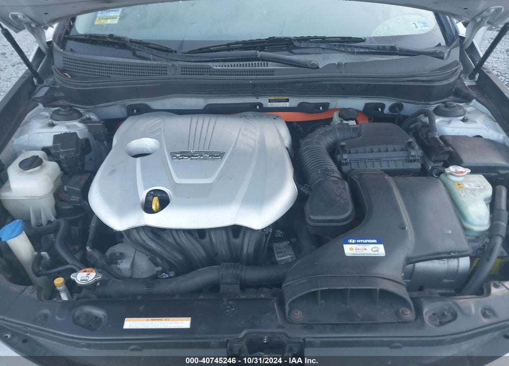 2012 HYUNDAI SONATA HYBRID VIN: KMHEC4A47CA033934