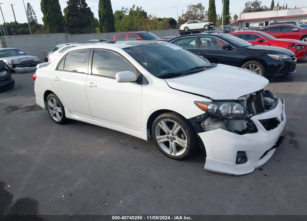 2013 TOYOTA COROLLA S VIN: 5YFBU4EE4DP100610