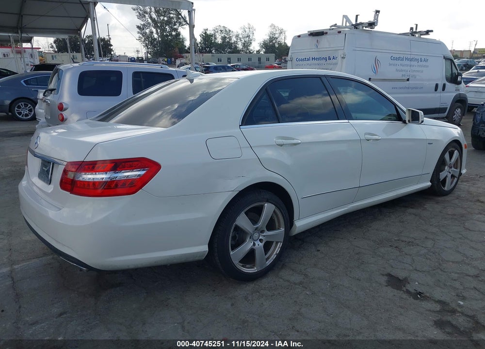 2012 MERCEDES-BENZ E 350 VIN: WDDHF5KB6CA603133